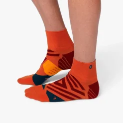On Mid Sock Herren Orange