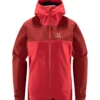 Haglöfs Front Proof Jacket Damen Red