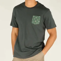 Sherpa Mingma Pocket Tee Herrenn Grey