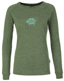 Pally Hi LS Friendsheep Damen Green